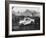 Sunbeam Rapier Car Accident, Kilnhurst, South Yorkshire, 1964-Michael Walters-Framed Photographic Print