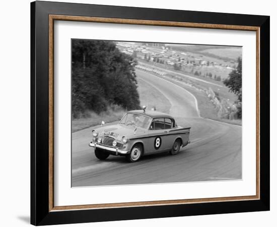 Sunbeam Rapier Racing at Brands Hatch, Kent, 1961-null-Framed Photographic Print