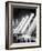 Sunbeams in Grand Central Station-Library of Congress-Framed Photographic Print