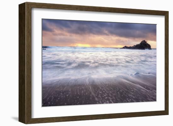 Sunbreak Seascape, Big Sur-Vincent James-Framed Photographic Print