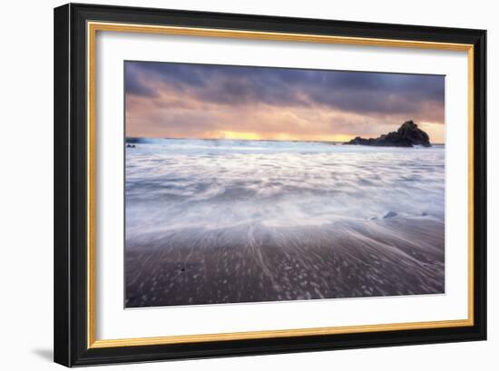 Sunbreak Seascape, Big Sur-Vincent James-Framed Photographic Print