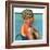 "Sunburned Sunbather,"July 6, 1929-Penrhyn Stanlaws-Framed Giclee Print