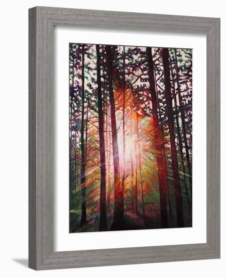 Sunburst, 2010, (oil on canvas)-Helen White-Framed Giclee Print