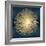 Sunburst Gold on Blue I-Abby Young-Framed Art Print