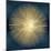 Sunburst Gold on Blue I-Abby Young-Mounted Art Print