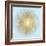 Sunburst Gold on Light Blue I-Abby Young-Framed Art Print