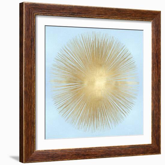 Sunburst Gold on Light Blue I-Abby Young-Framed Art Print