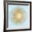 Sunburst Gold on Light Blue I-Abby Young-Framed Art Print