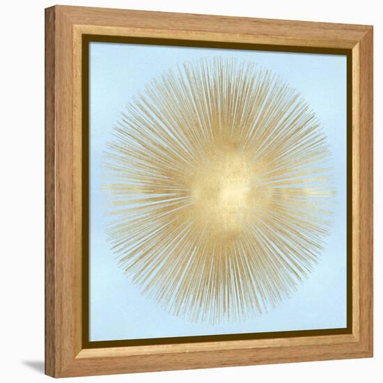 Sunburst Gold on Light Blue I-Abby Young-Framed Stretched Canvas