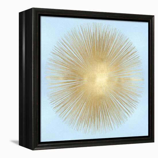 Sunburst Gold on Light Blue I-Abby Young-Framed Stretched Canvas