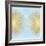 Sunburst Gold on Light Blue II-Abby Young-Framed Art Print