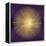 Sunburst Gold on Purple I-Abby Young-Framed Stretched Canvas