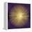 Sunburst Gold on Purple I-Abby Young-Framed Stretched Canvas