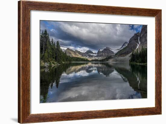 Sunburst Lake, Mt Assiniboine Provincial Park, Alberta, Canada-Howie Garber-Framed Photographic Print