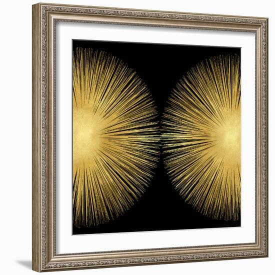 Sunburst on Black II-Abby Young-Framed Art Print