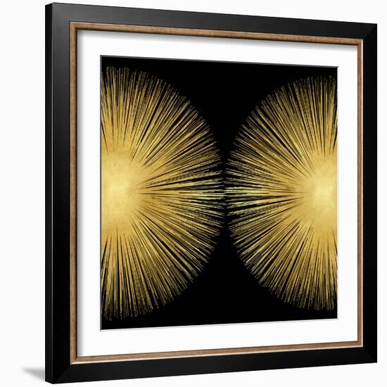 Sunburst on Black II-Abby Young-Framed Art Print