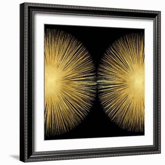 Sunburst on Black II-Abby Young-Framed Art Print