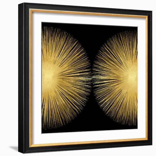 Sunburst on Black II-Abby Young-Framed Art Print