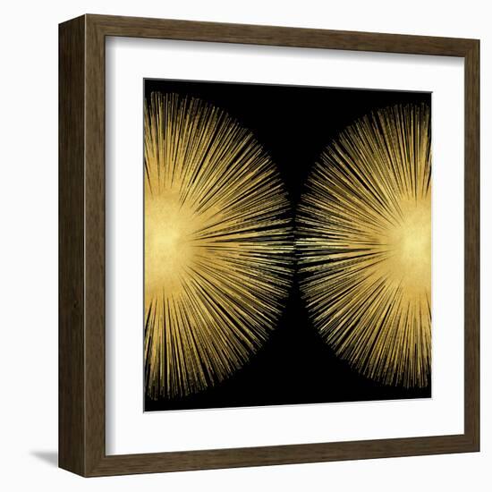 Sunburst on Black II-Abby Young-Framed Art Print