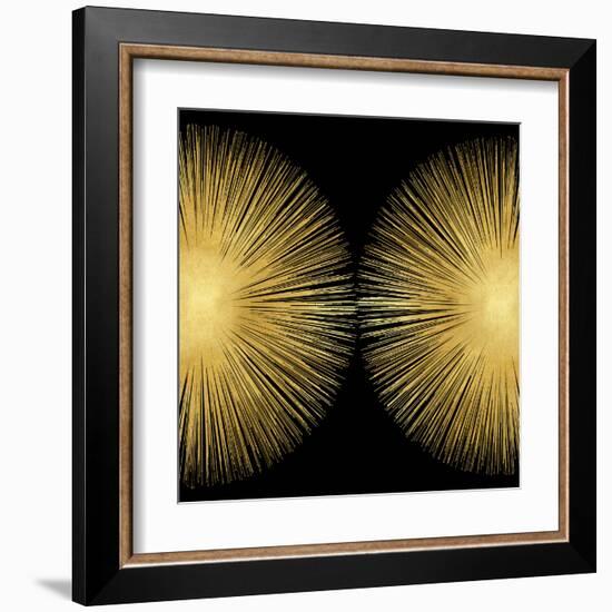 Sunburst on Black II-Abby Young-Framed Art Print