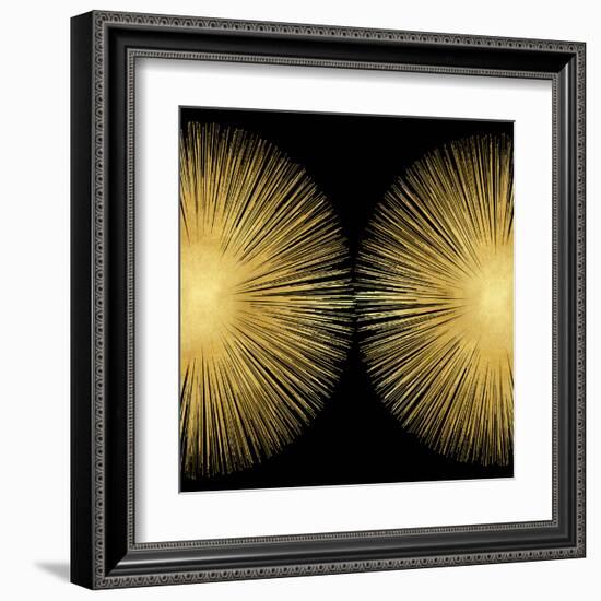 Sunburst on Black II-Abby Young-Framed Art Print