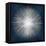 Sunburst on Dark Blue I-Abby Young-Framed Stretched Canvas