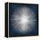 Sunburst on Dark Blue I-Abby Young-Framed Stretched Canvas