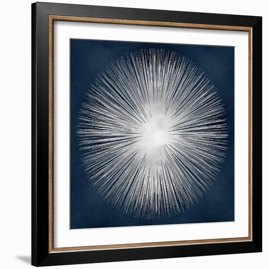 Sunburst on Dark Blue I-Abby Young-Framed Art Print