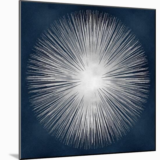 Sunburst on Dark Blue I-Abby Young-Mounted Art Print