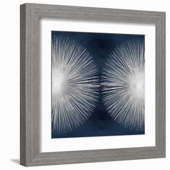 Sunburst on Dark Blue II-Abby Young-Framed Art Print