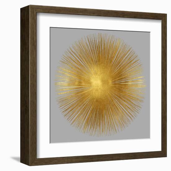 Sunburst on Grey I-Abby Young-Framed Art Print