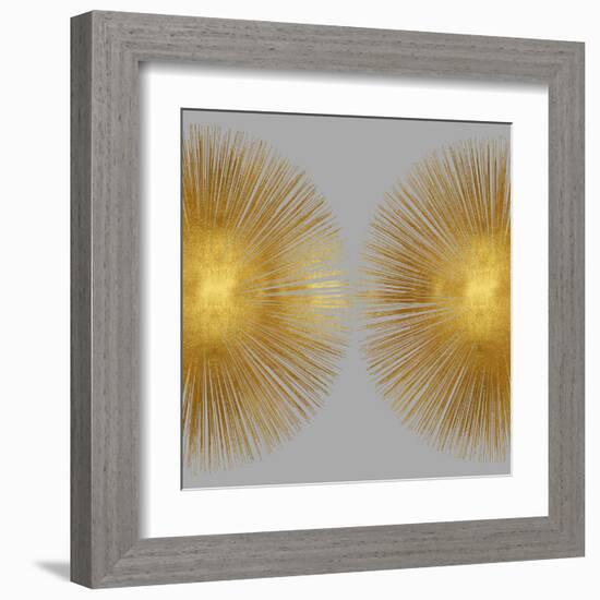 Sunburst on Grey II-Abby Young-Framed Art Print