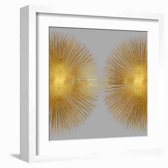 Sunburst on Grey II-Abby Young-Framed Art Print