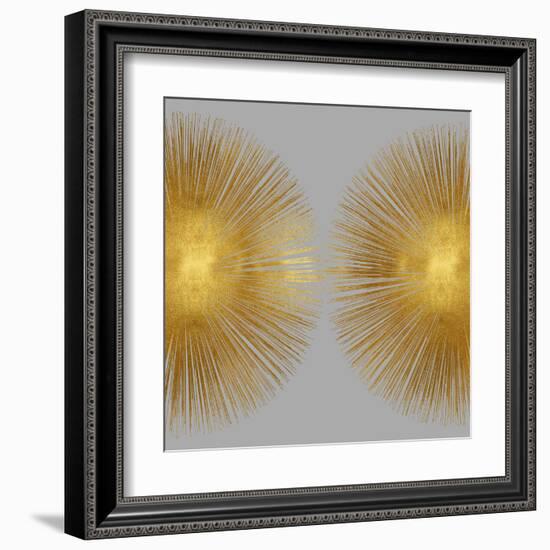 Sunburst on Grey II-Abby Young-Framed Art Print