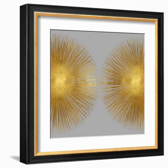 Sunburst on Grey II-Abby Young-Framed Art Print