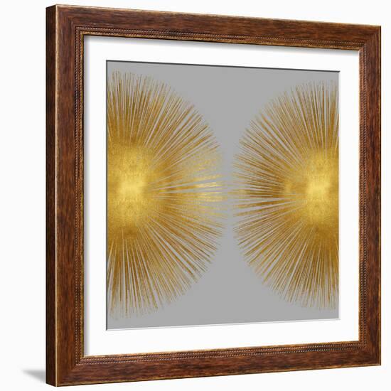 Sunburst on Grey II-Abby Young-Framed Art Print