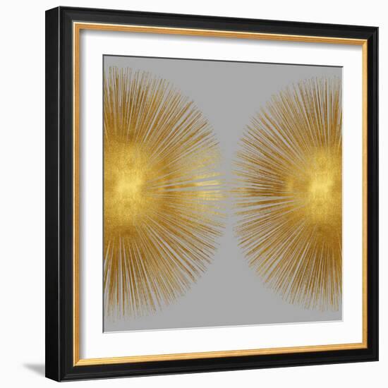 Sunburst on Grey II-Abby Young-Framed Art Print