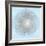 Sunburst Silver on Blue I-Abby Young-Framed Art Print