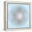 Sunburst Silver on Blue I-Abby Young-Framed Stretched Canvas