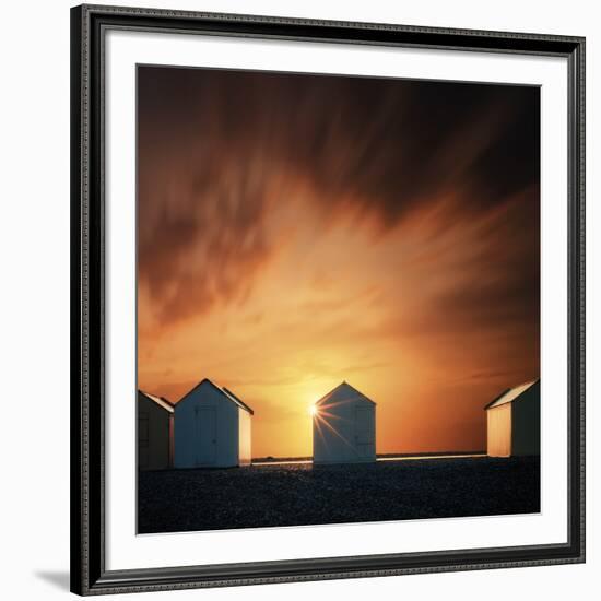 Sunburst Skies-David Keochkerian-Framed Art Print