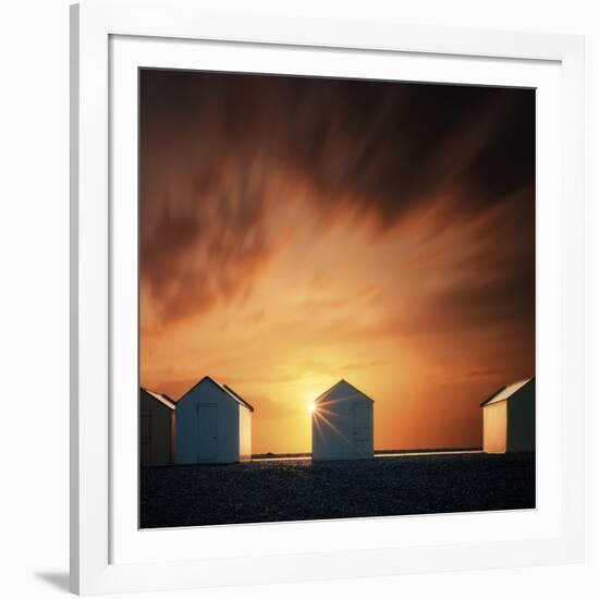 Sunburst Skies-David Keochkerian-Framed Art Print