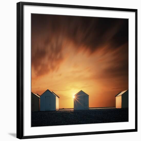 Sunburst Skies-David Keochkerian-Framed Art Print