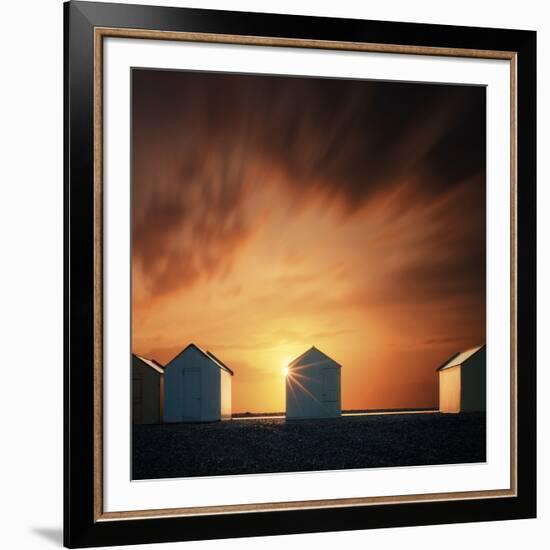 Sunburst Skies-David Keochkerian-Framed Art Print