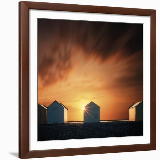 Sunburst Skies-David Keochkerian-Framed Art Print