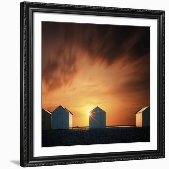 Sunburst Skies-David Keochkerian-Framed Art Print