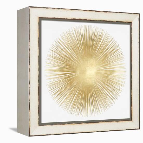 Sunburst Soft Gold I-Abby Young-Framed Stretched Canvas