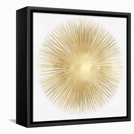 Sunburst Soft Gold I-Abby Young-Framed Stretched Canvas