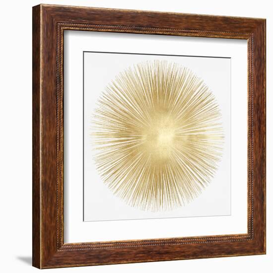 Sunburst Soft Gold I-Abby Young-Framed Art Print