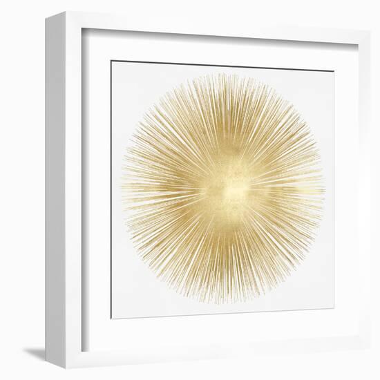 Sunburst Soft Gold I-Abby Young-Framed Art Print