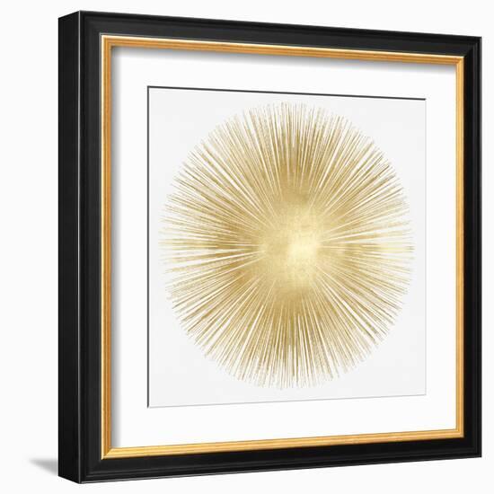 Sunburst Soft Gold I-Abby Young-Framed Art Print